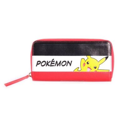 Pokémon Ladies Wallet Zip Around Pikachu