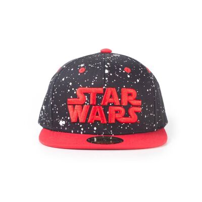 Star Wars Snapback Cap Red Space