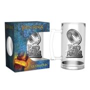 Lord of the Rings Glass Stein The One Ring