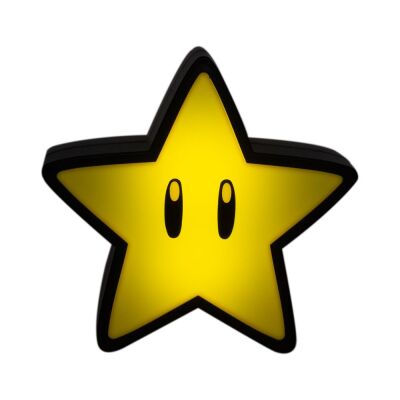 Super Mario Lampe mit Soundfunktion Super Star