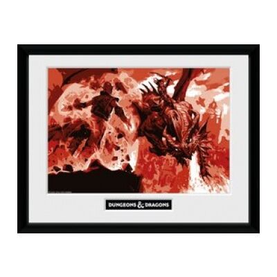 Dungeons & Dragons Red Dragon Collector Print 30x40cm
