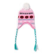 Deadpool Ski Beanie Pink Xmas Laplander