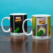 Marvel Comics Tasse mit Thermoeffekt Super Powers