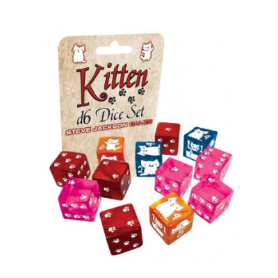 Kitten d6 Dice Set (EN)