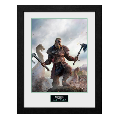 Assassins Creed Valhalla Collector Print Poster im Rahmen...