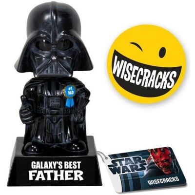 Bobble Head Wisecracks - Darth Vader Galaxys best Father 15 cm