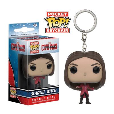 Captain America Civil War Pocket POP! Vinyl Keychain Scarlet Witch 4 cm