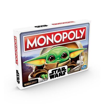 Star Wars The Mandalorian Board Game Monopoly The Child...