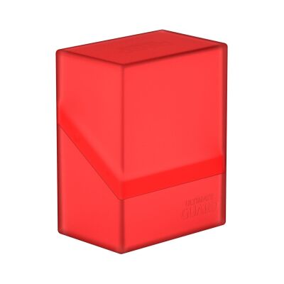Ultimate Guard Boulder Deck Case 60+ Standard Size Ruby