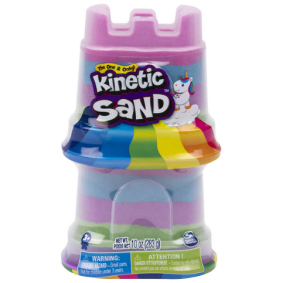 Kinetic Sand Rainbow Unicorn Castle (141g)