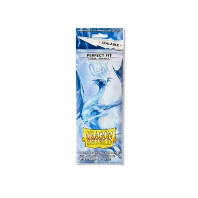 Dragon Shield - Perfect Fit sealable Clear (100 Sleeves)