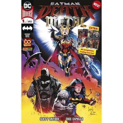 Batman - Death Metal 1 (mit 9 Tading Cards)