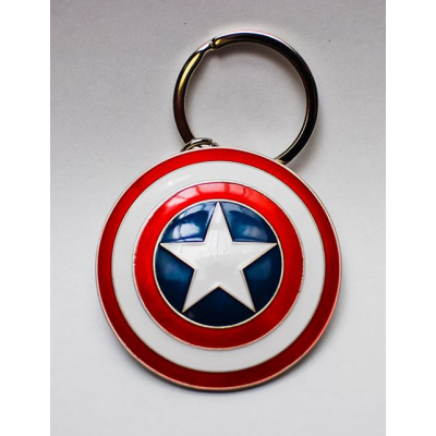 Marvel Comics Metall-Schlüsselanhänger Captain America...