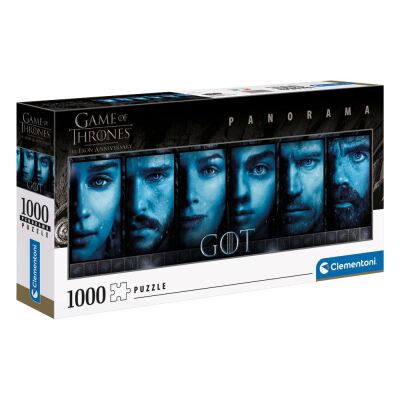 Game of Thrones Panorama Jigsaw Puzzle Faces (1.000 Teile)