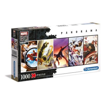 Marvel 80th Anniversary Panorama Puzzle Characters (1.000...