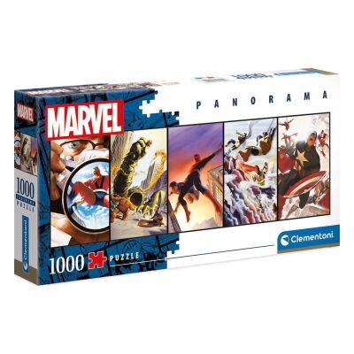 Marvel Comics Panorama Jigsaw Puzzle Panels (1.000 pieces)