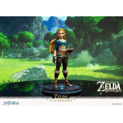 The Legend of Zelda Breath of the Wild PVC Statue Zelda...