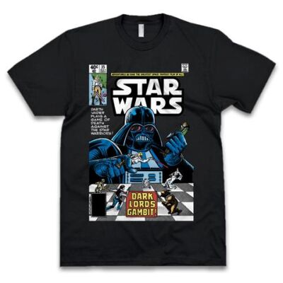 T-Shirt - Darth Vader Comic Black
