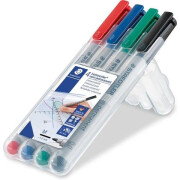 Water Soluble Markers:4-Pack (Red,Blue,Green,Black)