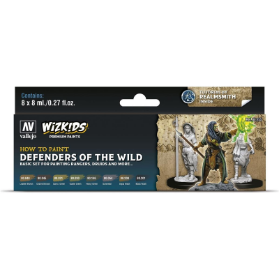 Vallejo Wizkids Premium: Defenders of the Wild (8ml) (8)