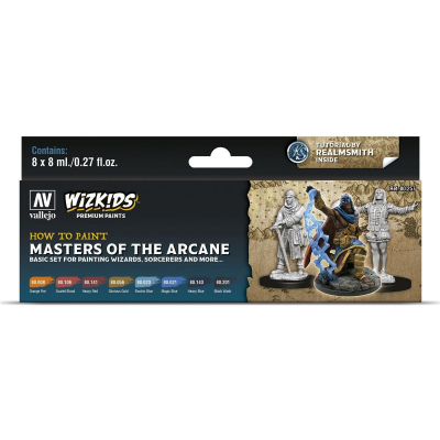 Vallejo Wizkids Premium: Masters of the Arcane (8ml) (8)