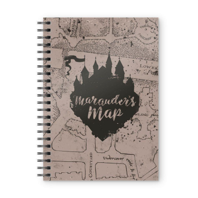 Harry Potter Notizbuch Marauders Map