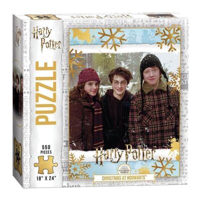 Harry Potter Jigsaw Puzzle Christmas at Hogwarts (550...