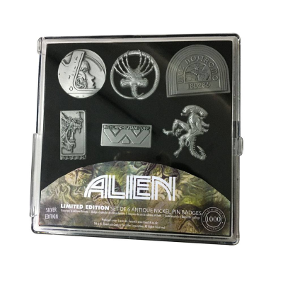 Alien Ansteck-Pin 6er-Pack Limited Edition