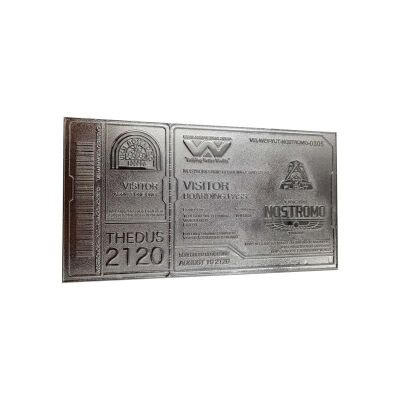 Alien Replica Nostromo Ticket Limited Edition (silver...