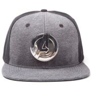 Avengers Snap Back Hip Hop Cap Metal Logo