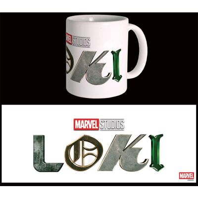 Marvel Mug Loki Logo