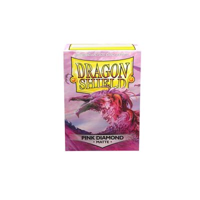 Dragon Shield Standard Sleeves - Matte Pink Diamond (100...