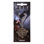 Prey Metal Keychain Logo
