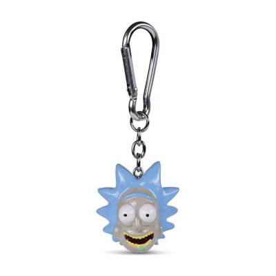 Rick and Morty 3D-Schlüsselanhänger Rick 4 cm