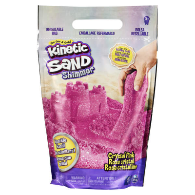 Kinetic Sand Glitzer Sand Crystal Pink (907g)