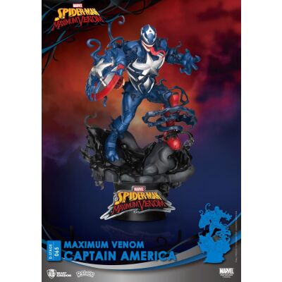 Marvel Comics D-Stage PVC Diorama Maximum Venom Captain...