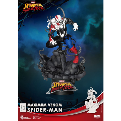 Marvel Comics D-Stage PVC Diorama Maximum Venom...