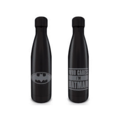 Batman Trinkflasche Who Cares Im Batman