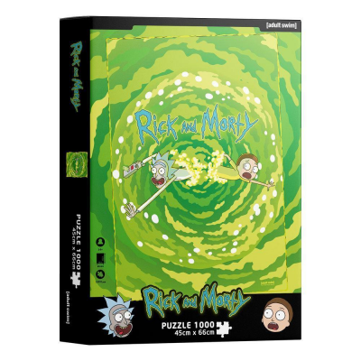 Rick & Morty Puzzle Portal (1.000 Teile)