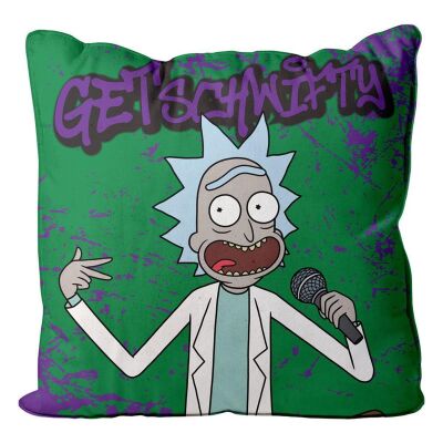 Rick & Morty Cushion Get Schwifty 45 x 45 cm