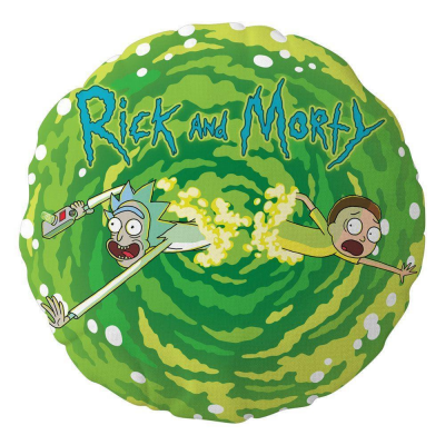 Rick & Morty Kissen Logo 45 x 45 cm