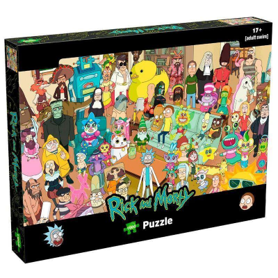 Rick and Morty Puzzle Characters (1.000 Teile)