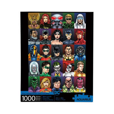 DC Comics Puzzle Faces (1.000 Teile)