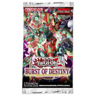 YGO - Burst of Destiny Booster Pack (DE)