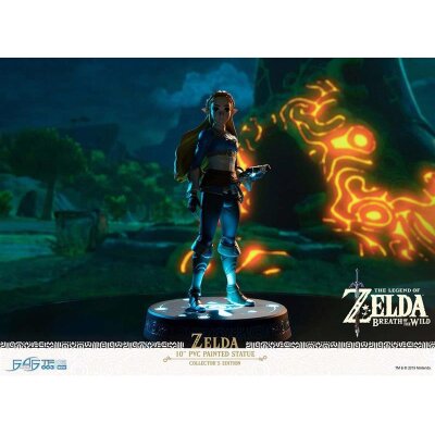 The Legend of Zelda Breath of the Wild PVC Statue Zelda...