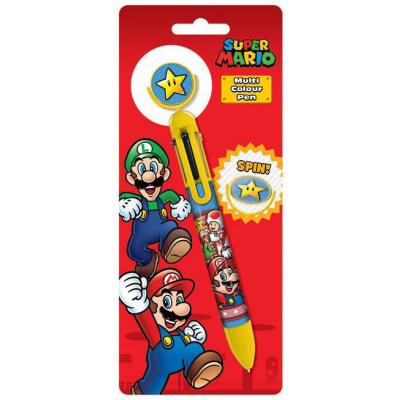 Super Mario Sechsfarb-Kugelschreiber Burst