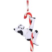 Original Stormtrooper Hanging Tree Ornament Candy Cane 12 cm