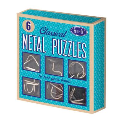 Retr-Oh: 6 Metal Puzzles
