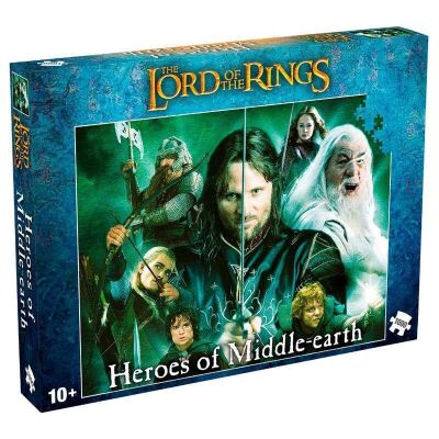 Herr der Ringe Puzzle Heroes of Middle-Earth (1.000 Teile)