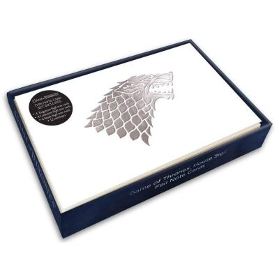 Game of Thrones Foil Note Cards 12-Pack House Sigil 89 x...